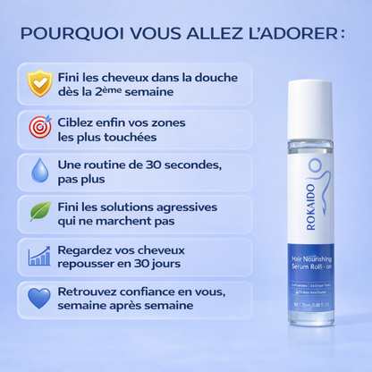 Rokaïdo Sérum Anti-Chute – Repousse & Densité Rokaïdo