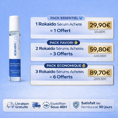 Rokaido Sérum Anti-Chute – Repousse & Densité